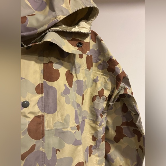 GSSM Australia Men’s Sz L Green and Tan Camo Military Army Utility Raincoat - Picture 6 of 16